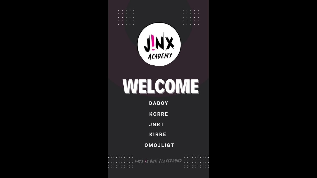 j!nX (@jinxesport) on Twitter photo Welcome to our Academy team โ built on teamwork and a shared commitment to continuous development. Together, they strive to grow and succeed.
๐ธ๐ช 13, <a href="/DaBoy_gg/">DaBoy ใ ๐ธ๐ช</a>
๐ธ๐ช 15, <a href="/korre277/">korre</a>
๐ธ๐ช 17, <a href="/jnrtcs/">jnaartt</a>
๐ธ๐ช 19, <a href="/K1rreCS/">Kirre CS</a>
๐ธ๐ช 22, <a href="/omojligtCS/">omojligtCS</a> Welcome to our Academy team โ built on teamwork and a shared commitment to continuous development. Together, they strive to grow and succeed.
๐ธ๐ช 13, <a href="/DaBoy_gg/">DaBoy ใ ๐ธ๐ช</a>
๐ธ๐ช 15, <a href="/korre277/">korre</a>
๐ธ๐ช 17, <a href="/jnrtcs/">jnaartt</a>
๐ธ๐ช 19, <a href="/K1rreCS/">Kirre CS</a>
๐ธ๐ช 22, <a href="/omojligtCS/">omojligtCS</a>