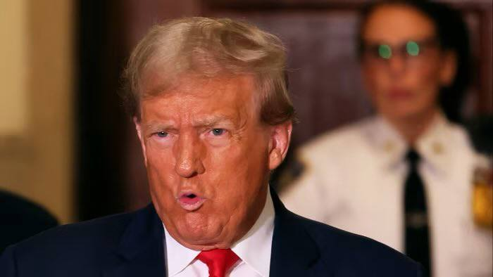 Exteueq's tweet photo. 🚨RUMORS🚨: 🕵️‍♂️Tariffs kicked in earlier than expected! ⚠️
Trump reportedly ordered them to take effect immediately, skipping the planned April 9 start date🇺🇸💼
Trade tensions just got hotter🔥
Stay tuned - this could shake the markets📉🌍
#Trump #Economy
