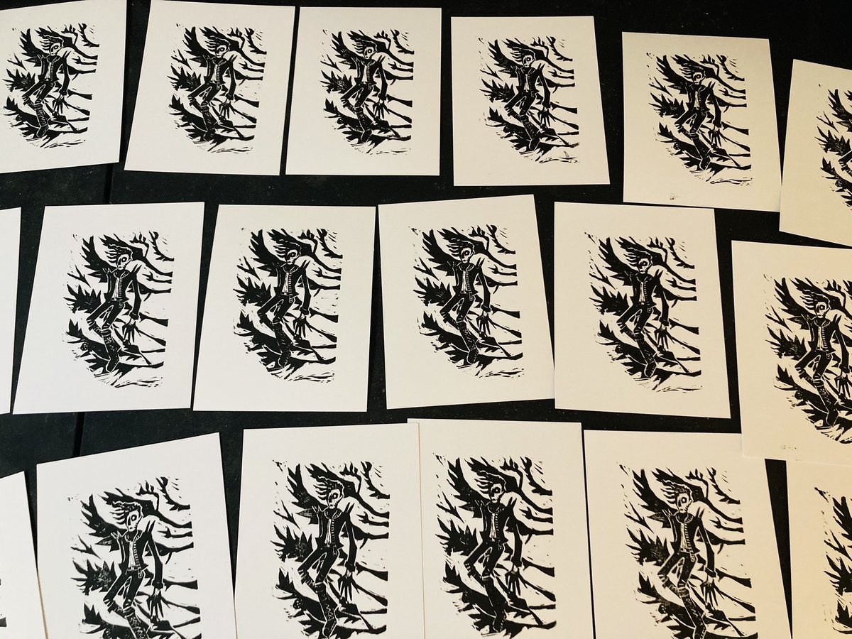 Thank you to everyone who ordered a Diggory Graves print! They will mail out this week. 🖤📦✨