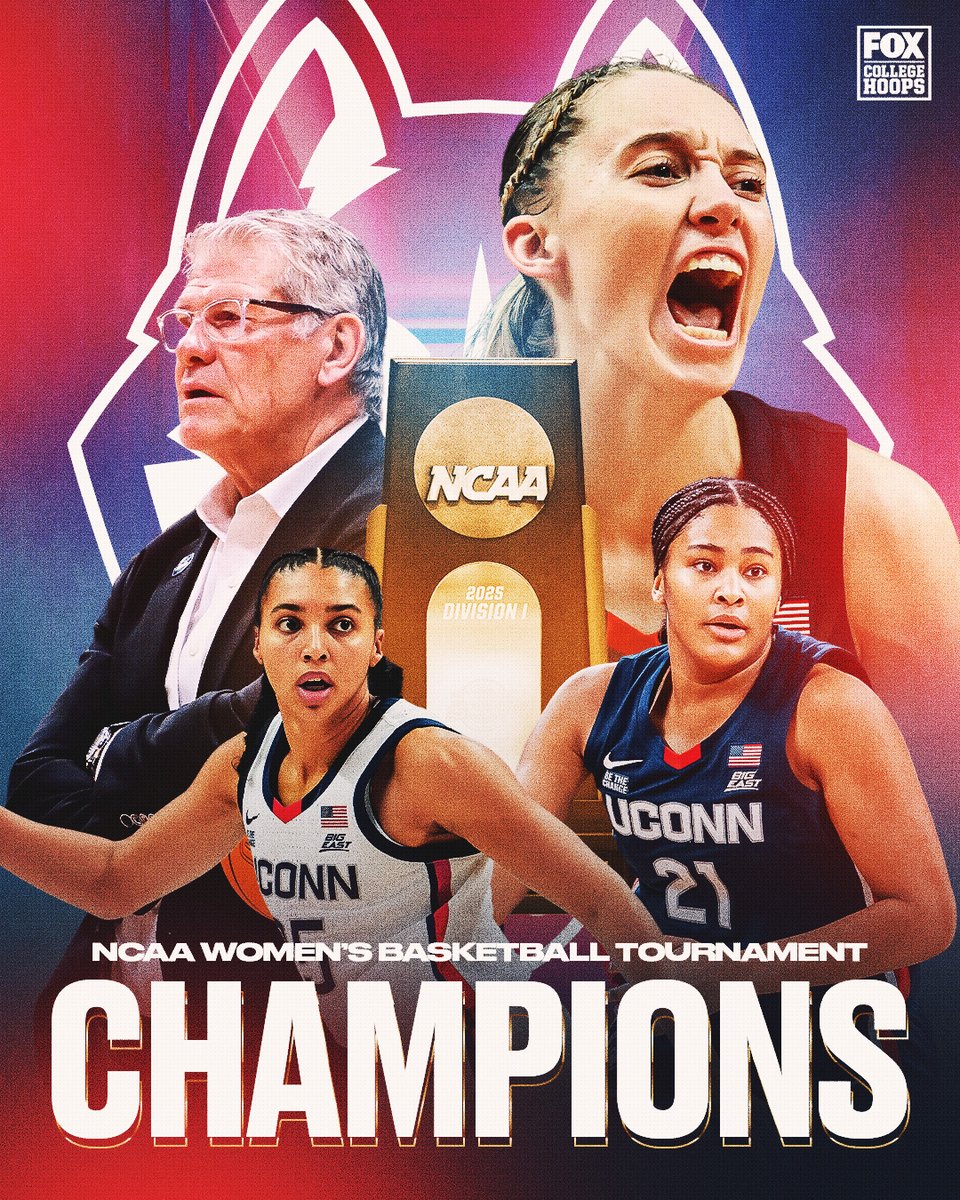 THE UCONN HUSKIES ARE YOUR 2025 NATIONAL CHAMPIONS 💥 🏆