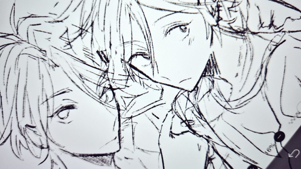 このイラストを完成させたい😭