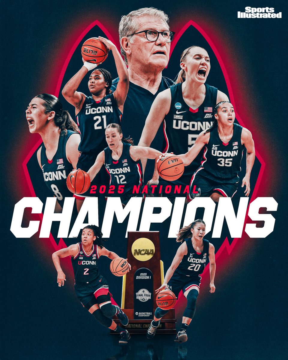 UCONN IS TOP DOG!

The Huskies take down South Carolina for the program’s 12th national title 🏆