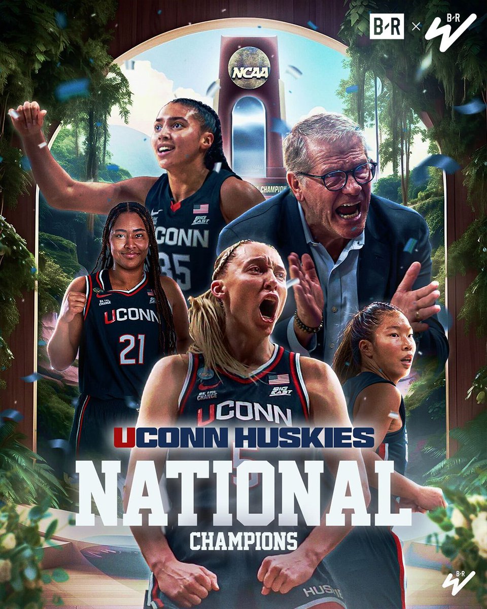 UCONN WINS THE NATIONAL CHAMPIONSHIP 🏆🐺

Huskies get their 12th title and first since 2016 🤯