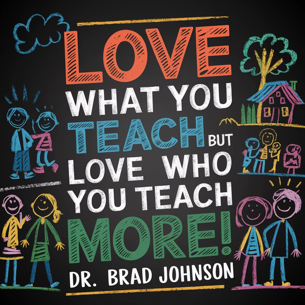 Love WHO you teach more!