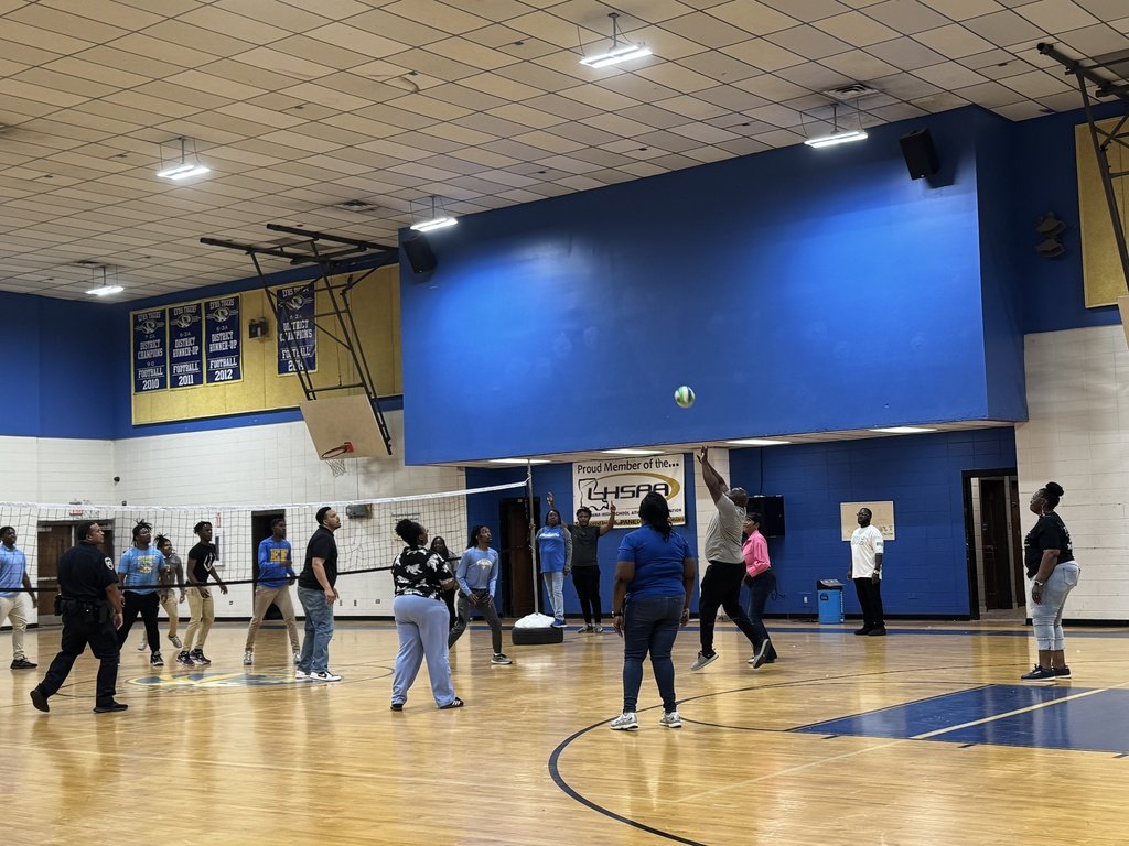 PBIS MARCH MADNESS: To celebrate great student behavior and citizenship, East Feliciana High School faculty and staff took on dominating team of students during a PBIS March Madness Volleyball tournament. Faulty and staff pull off a victory over the students by a score of 9-7!