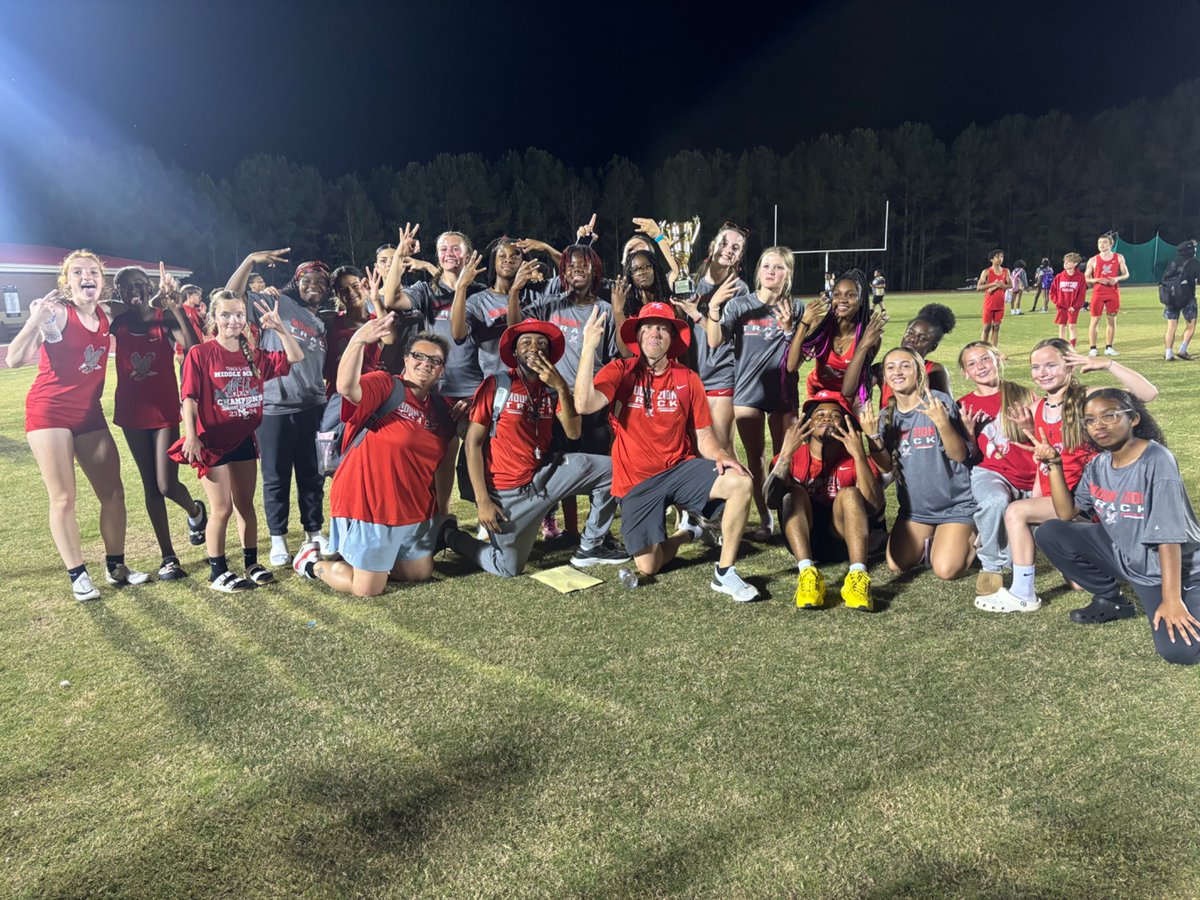 Middle School Boys and Girls Champs!!