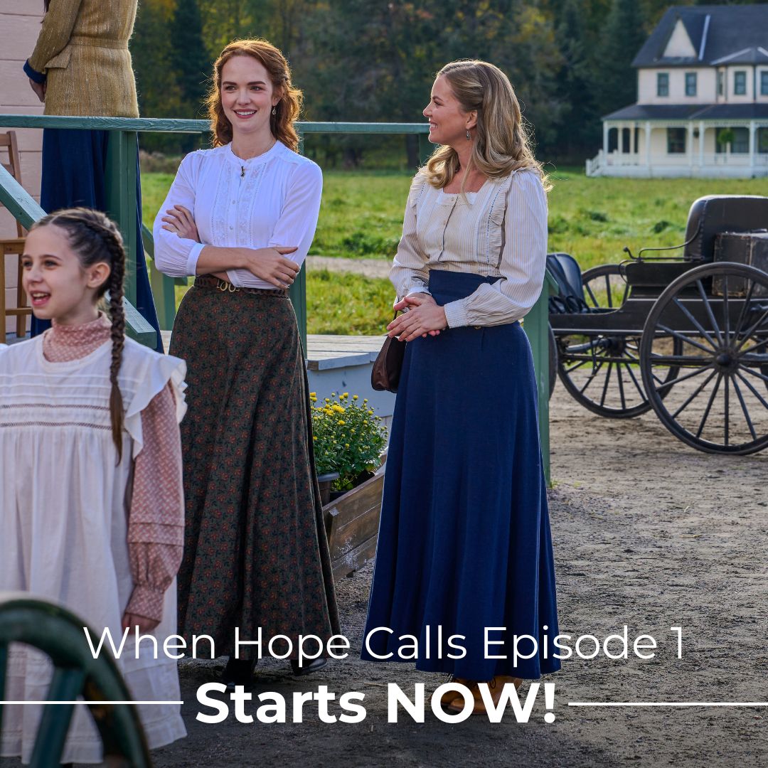 The highly anticipated premiere of #WhenHopeCalls Season 2 STARTS NOW on Great American Family! 😍 #Hearties <a href="/cindy_busby/">Cindy Busby</a>