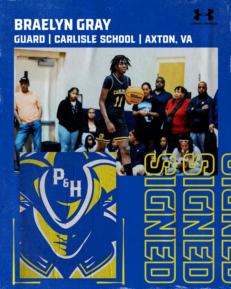 We would like to announce the signing of Braelyn Gray! Welcome to the PHamily Brae! #PatsHoops #PHamily