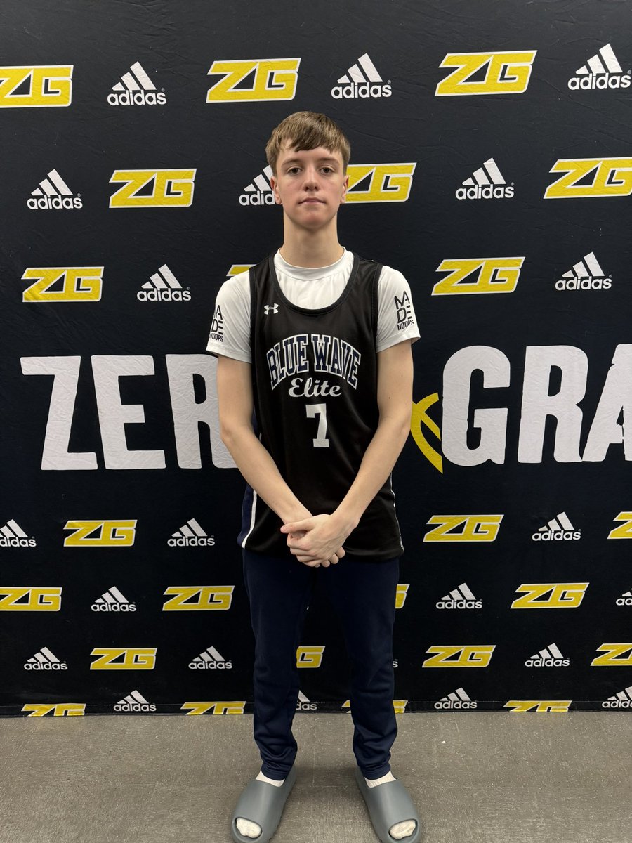 Brennen white for Blue Wave Elite was knocking down shots from all over, making the right passes, and made efforts on both ends of the floor for his team #NEHF