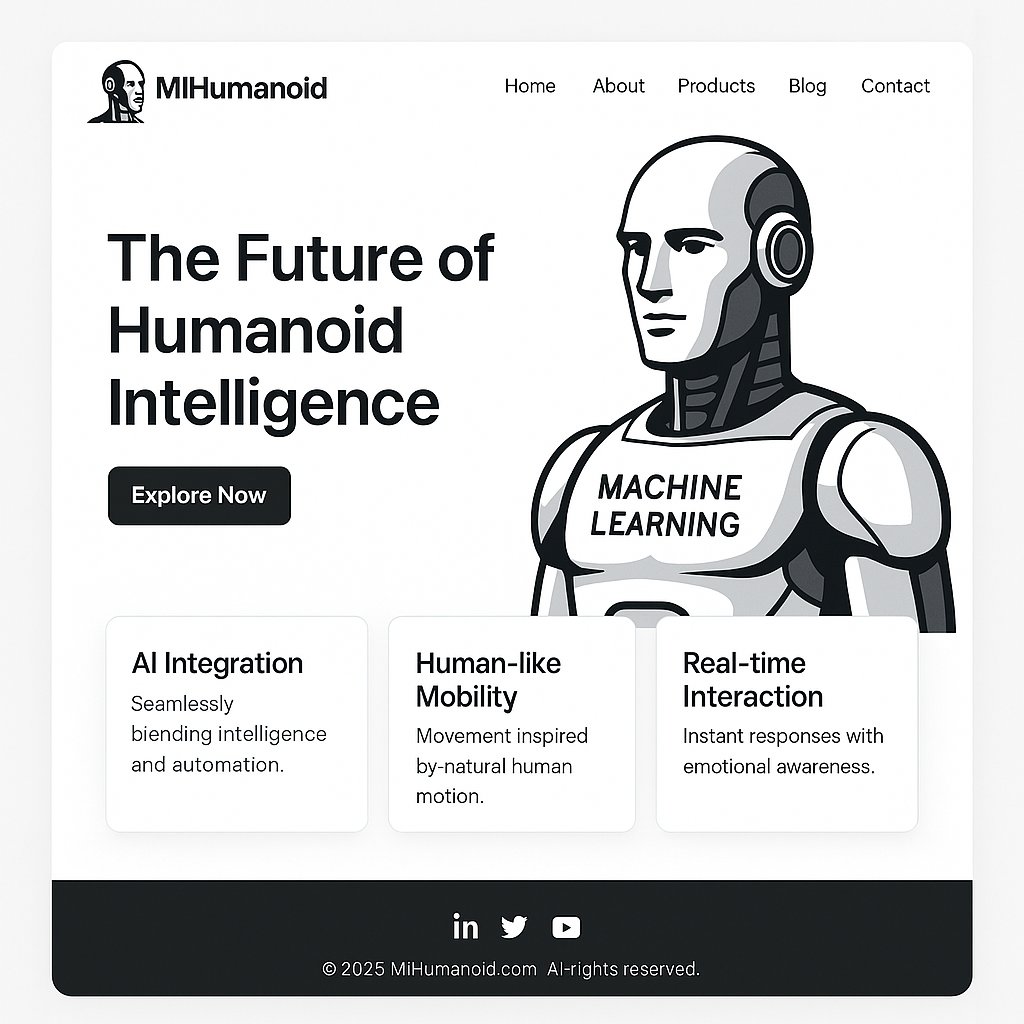 oudrap's tweet image. Premium domain for sale: MLHumanoid.com
- Unique name for Machine Learning & Humanoid robotics. Ideal for AI startups & tech projects.
#MachineLearning #HumanoidRobotics #ArtificialIntelligence #TechInnovation #Robotics #FutureTech #AIRevolution #ai #mlhumanoid #humanoid
