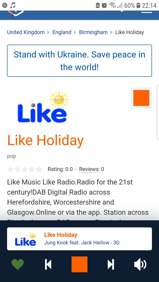 Thank you so much <a href="/LikeRadioWorld/">Like Radio World</a> for playing #3D by #Jungkook ft Jack Harlow