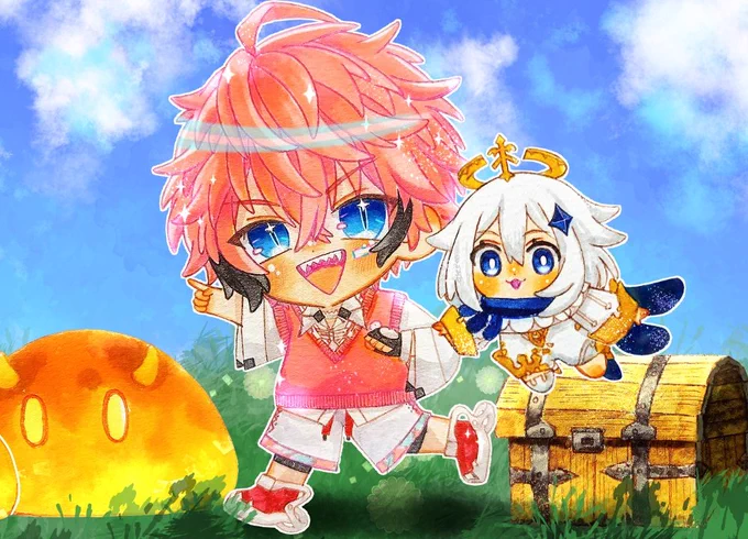 いっぱい旅して欲しい!(に差分あり)#紙とウェン 