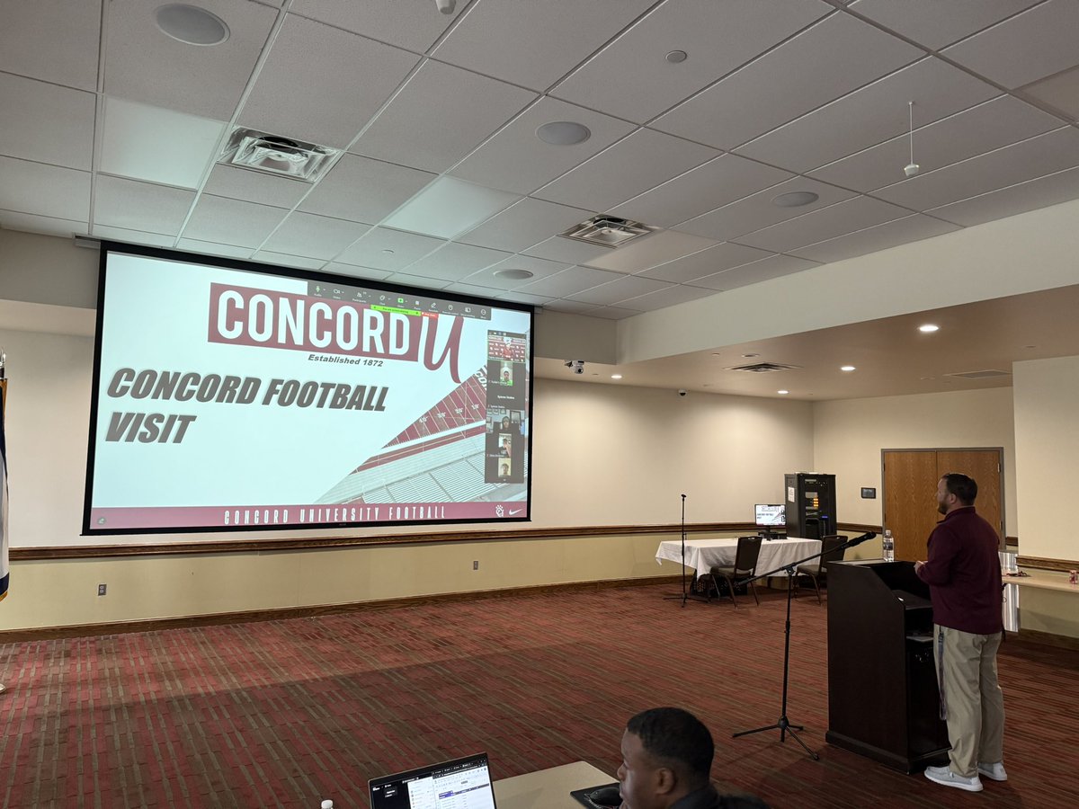 Dylan Quick (@coachdylanquick) on Twitter photo First virtual Visit here at Concord! Ready to meet some future Mountain Lions‼️
<a href="/ConcordFootball/">Concord University Football</a> First virtual Visit here at Concord! Ready to meet some future Mountain Lions‼️
<a href="/ConcordFootball/">Concord University Football</a>