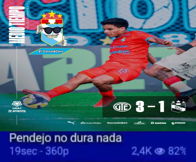 dgcervescero's tweet photo. Ay dios mío
#sportingcristal #duarte #farre https://t.co/g3vWRuXQ9i
