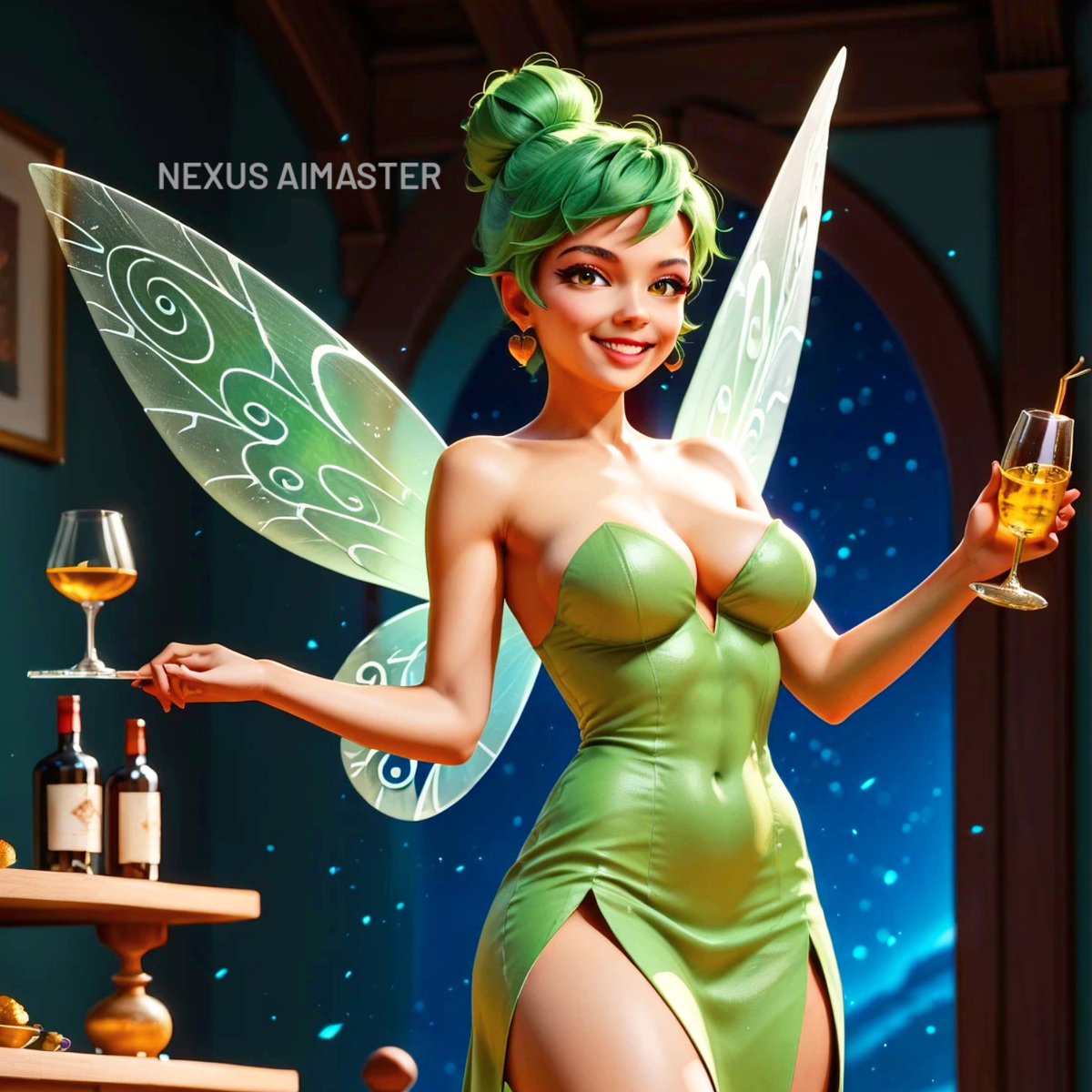 NexusAimaster's tweet photo. Maybe a fairy?

#aiartist #aiart #aiartcommunity #tinkerbell https://t.co/yh6aoJRAE7