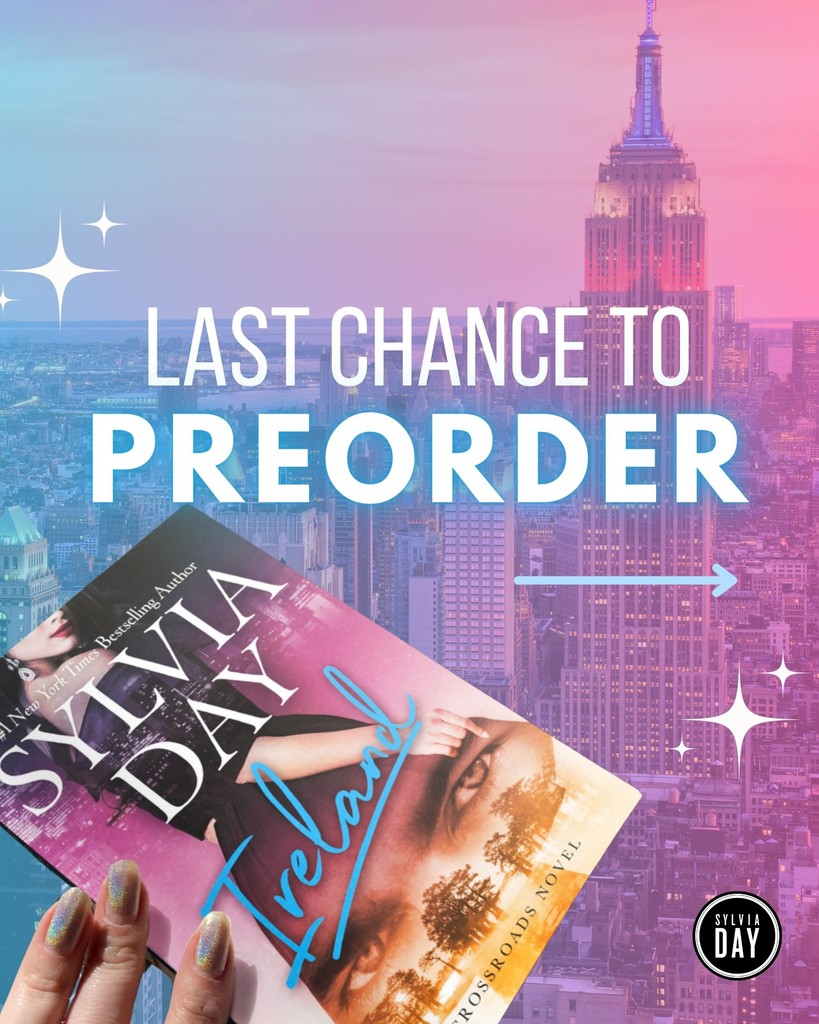 SylDay's tweet image. If you want to be the first to meet Ronan Boudreaux, then make sure you preorder Ireland’s story! The countdown is on, but there’s still time to secure your copy. 😉💕

Reserve your copy here:
sjday.co/ireland

Releasing April 8!