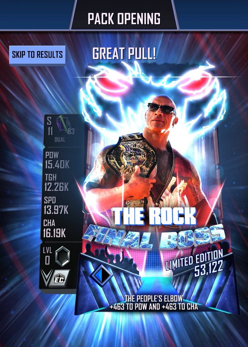 Wrestlemania Forever COMPLETE! 🔥

How did you guys do? 👀

#WWESuperCard #WrestleMania #WWE