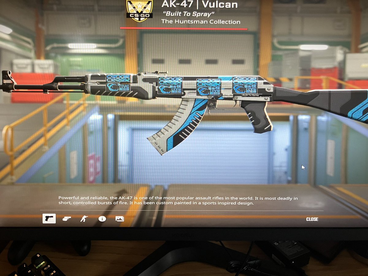 ImChief_'s tweet image. Late Birthday money came in and allowed me to buy my Dream AK ❤️❤️ #cs2 #csfloat