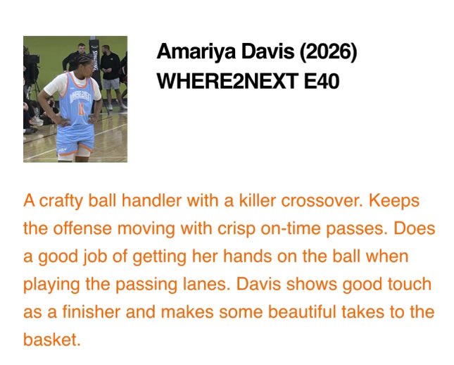 Great job <a href="/Amariya_D08/">Amariya Leann</a>! 💛💙💛 Keep on working!! 🏀🏀
