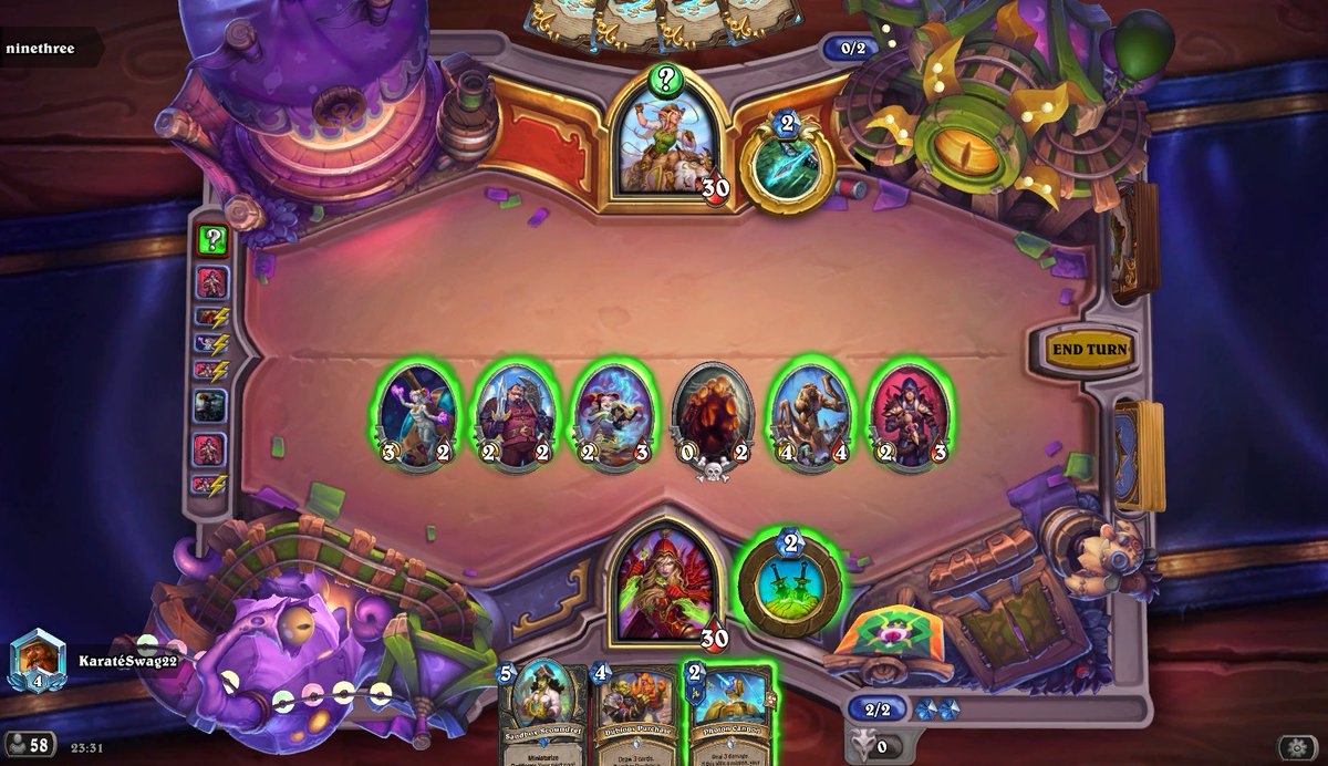 Un fort sympathique tour 1 (j'ai été meilleur)