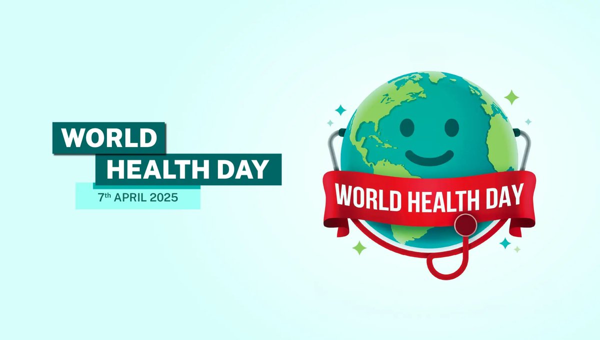 World health day is April 7th 2025! 

This year’s campaign focuses on newborn baby health and women’s long term health and well-being. 

Support the cause by donating, sharing your story, or participating in events at who.int

#HopefulFutures #HealthForAll