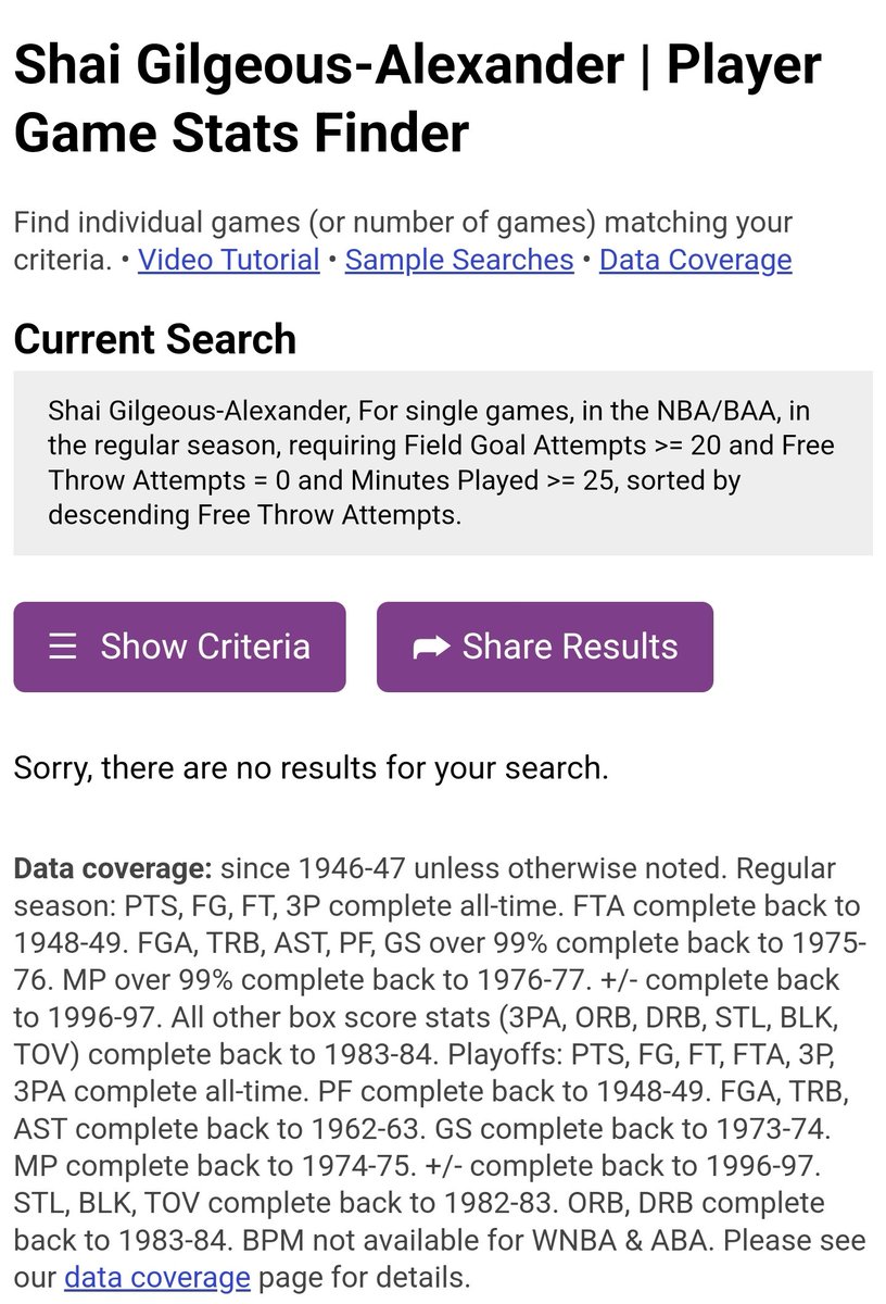 TheBBallSage's tweet photo. Shai Gilgeous-Alexander .@shaiglalex has NEVER had a game in his entire career where he played at least 25 minutes, took at least 20 shots, and got ZERO Free Throws.
It has. Never. Happened. Before. Ever.
#AdamSilversNBA #LeRigJob #TooObvious #ThunderUp https://t.co/hS0lxlVtpx