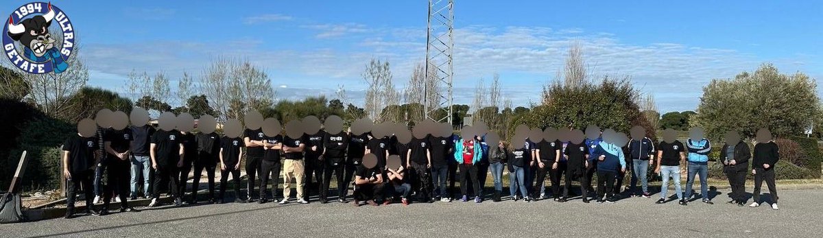UltrasGetafe's tweet photo. Gran día por tierras pucelanas con nuestros amigos de Valladolid.

Siempre es un placer disfrutar de buenas compañías y de un día de camaradería.

Mucho ánimo y ojalá salgáis pronto de la situación que tenéis.

¡FORZA GETA! https://t.co/3sPMk45cR9
