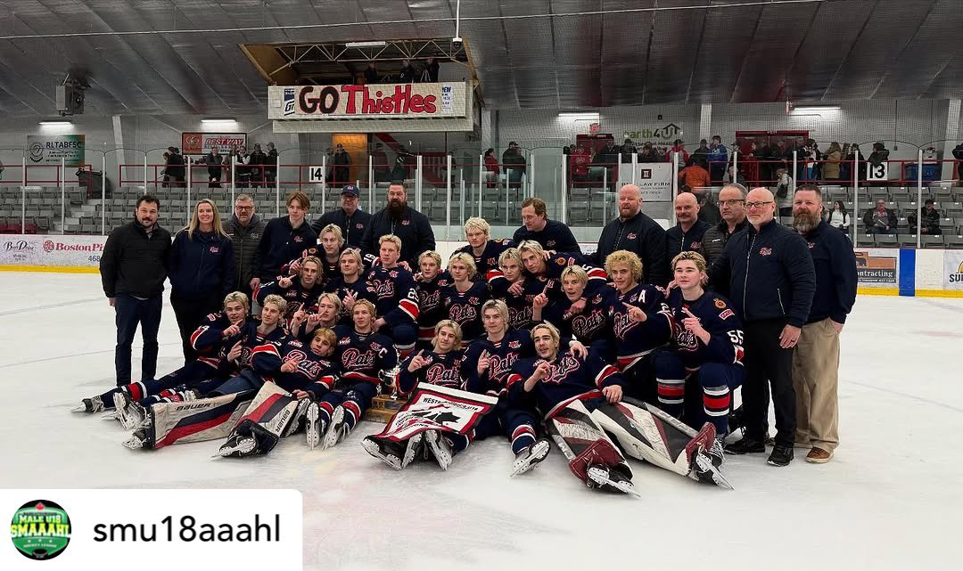 Martin Academy (@martinacademy_) on Twitter photo Congratulations to the <a href="/aaapatcanadians/">Regina Pat Canadians</a> for winning the Telus Western Regional Championship today with a 7-1 victory over the Winnipeg Wild. They now head to Chilliwack, BC for the Telus Cup April 21. Congratulations to the <a href="/aaapatcanadians/">Regina Pat Canadians</a> for winning the Telus Western Regional Championship today with a 7-1 victory over the Winnipeg Wild. They now head to Chilliwack, BC for the Telus Cup April 21.