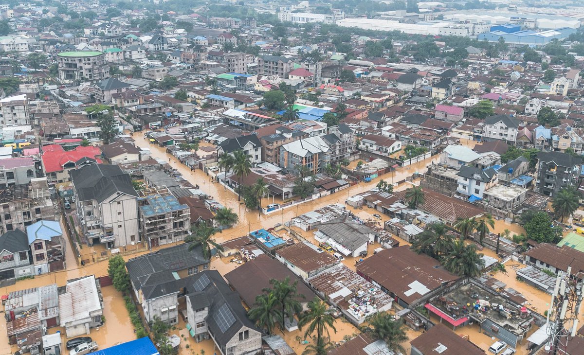 #Inondations - Situation à Kinshasa ce 6 avril 2025
📸 <a href="/sntumbashambuyi/">Samy Ntumba Shambuyi</a>