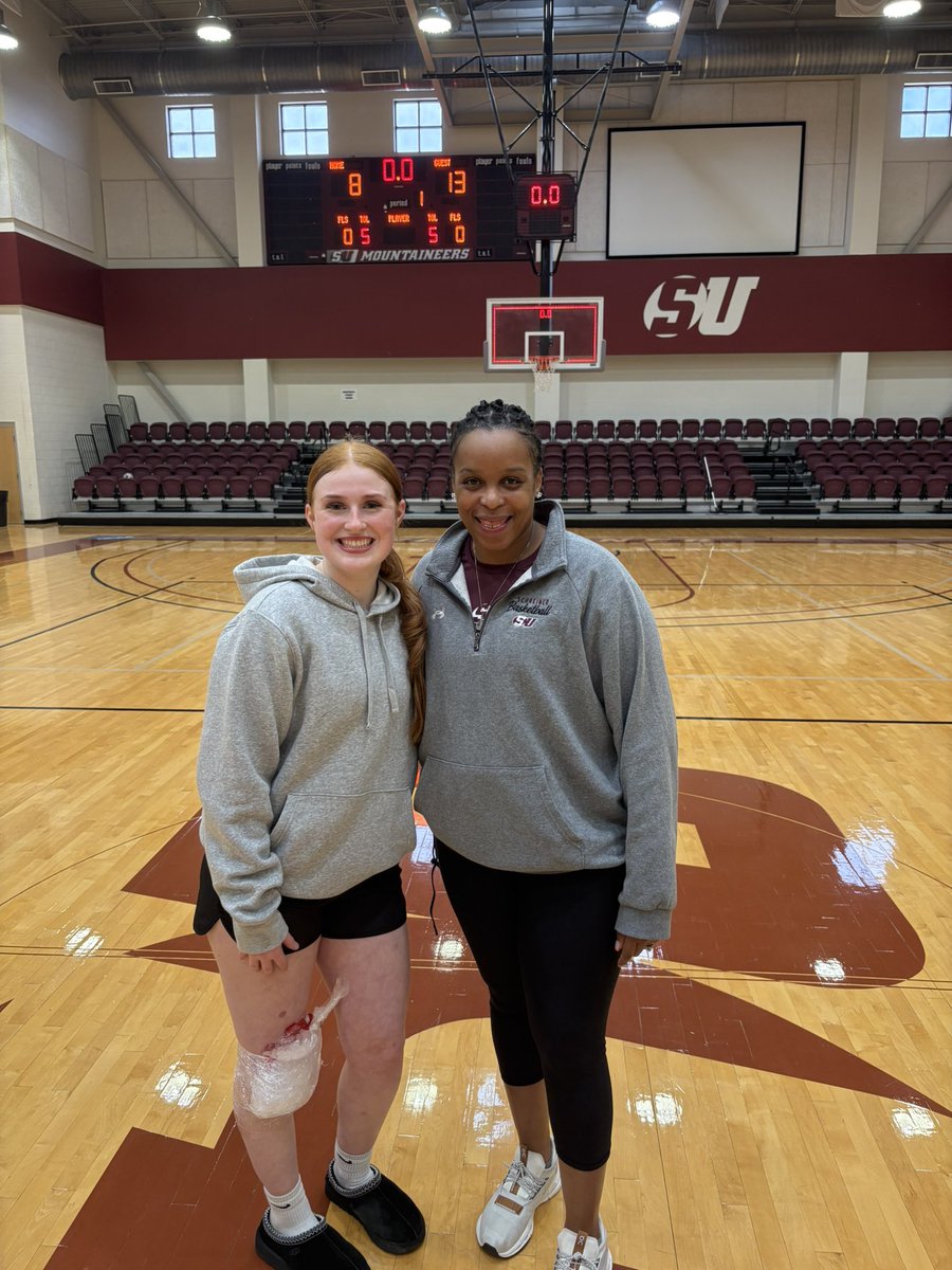 Had a great day at the camp today.Thank you <a href="/KendraCoach/">Coach_Kendra</a>, <a href="/CoachRutan/">Coach Ru</a>, and to the SU players.Can’t wait for the visit!!