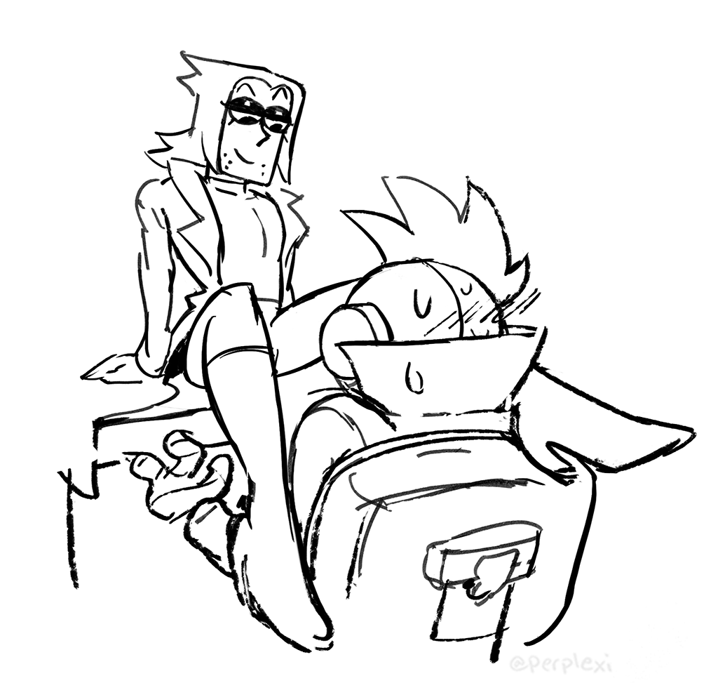 perplexi's tweet photo. he can be VERY pursuasive...😏 #voxman #okkoletsbeheroes https://t.co/aDVJIIj1bf