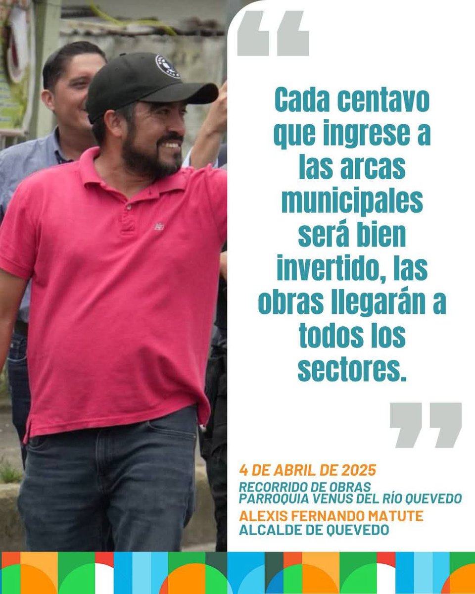 CodigoDig_01of's tweet photo. #QUEVEDO🔴

#GadInforma
@GadQuevedo

🚧Durante un recorrido de obras el alcalde @AlexisMatuteEC  🧔🏻‍♂️resaltó que los recursos siempre serán invertidos en trabajos que mejoren la calidad de vida de los quevedeños ✅ https://t.co/nGNGDYXJdw