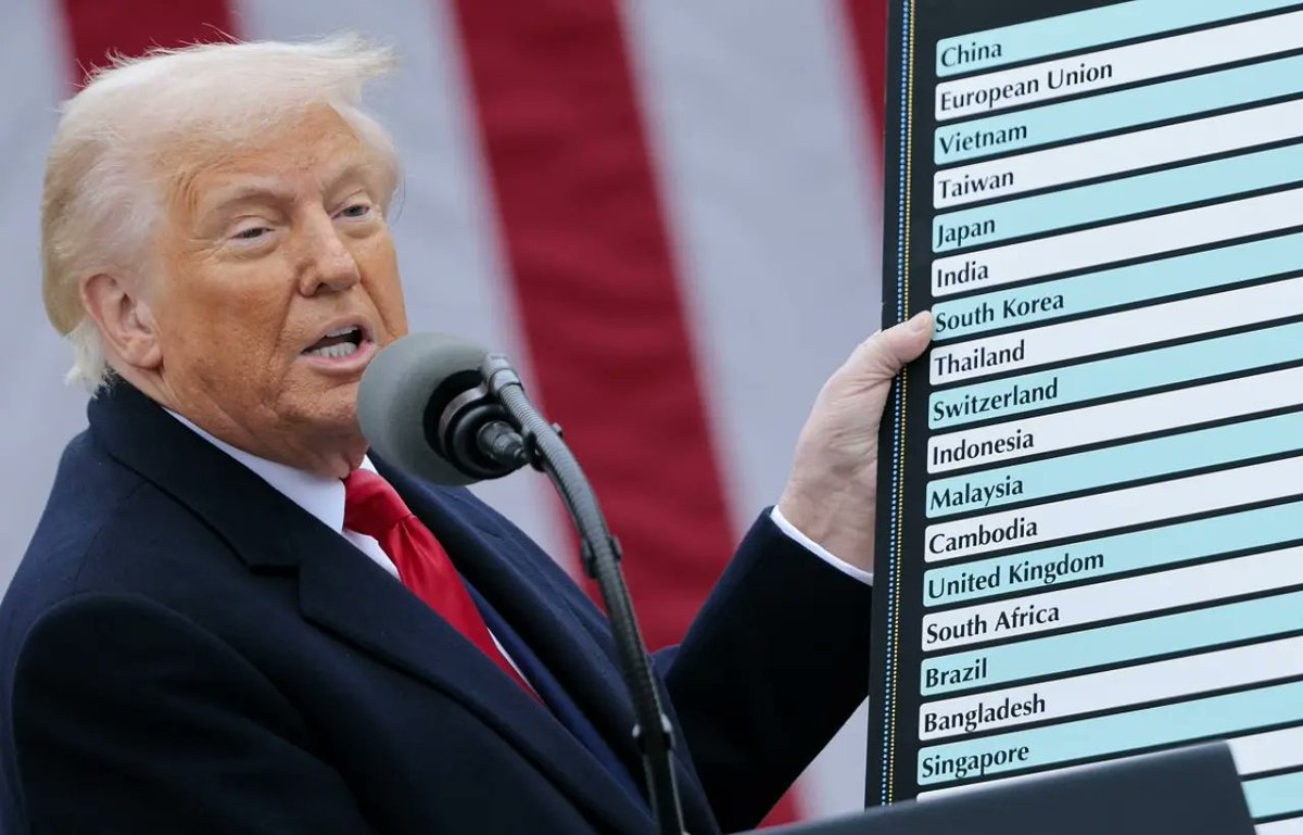 Trump’s Tariffs: The Ticking Time Bomb Beneath the U.S. Economy
bit.ly/4crIheU
#TrumpTariffs  #Caitlin  #Trump  #HollyRowe  #UConn  #Lakersin5  #NASCAR  #AllForTX📷 #BleedBlue  #JustinTurner  #Ovechkin