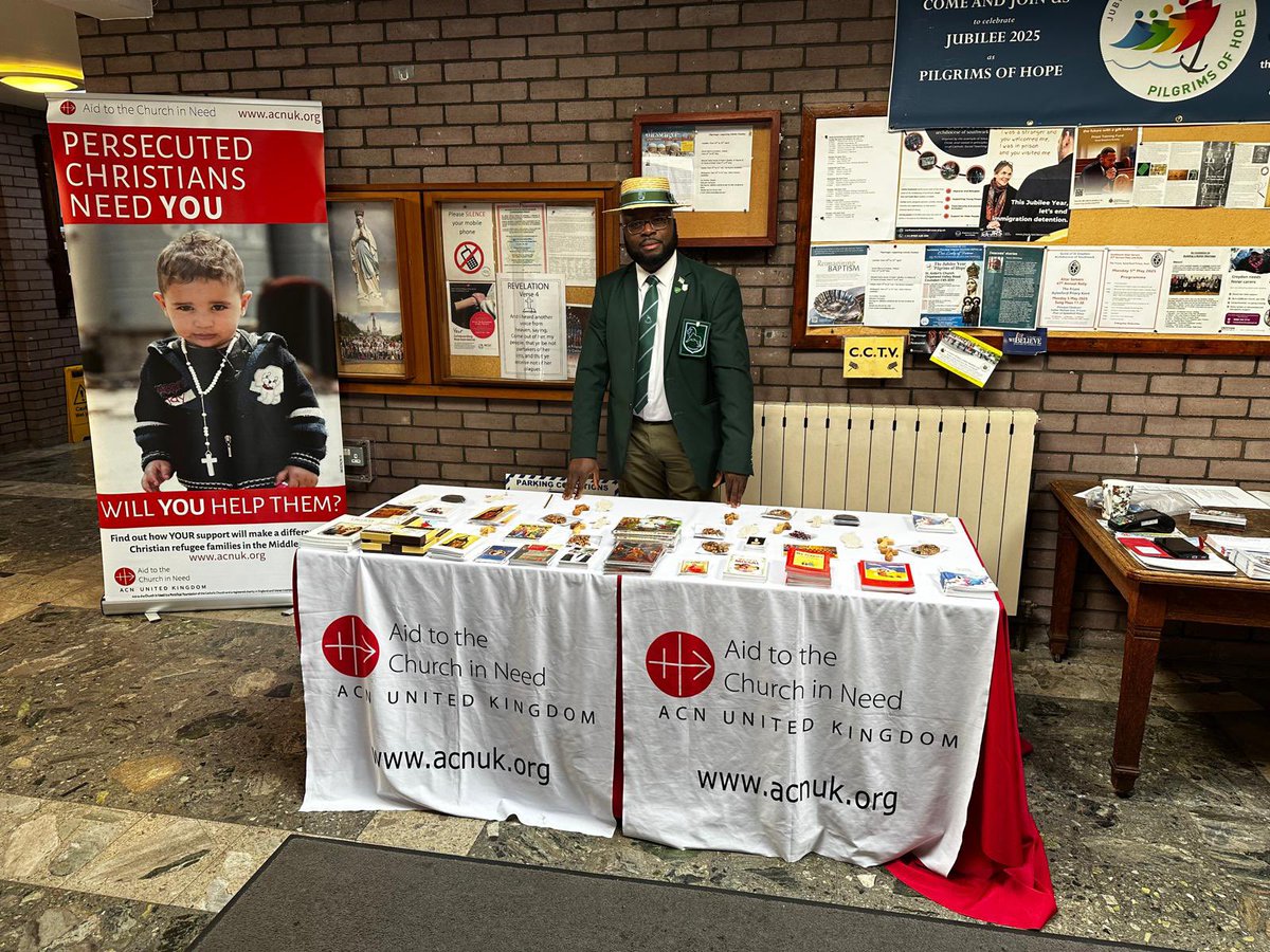 jez_acn's tweet image. A marathon ACN Appeal at Our Lady of Reparation Parish, Croydon this weekend, with 7 packed Sunday masses! This parish is a jewel in the heart of London! Thank you for your great generosity and kindness. @acn_uk @RC_Southwark