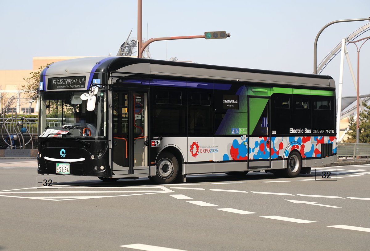 大阪シティバス Osaka City Bus なにわ230あ5196 F8 series2-City Bus