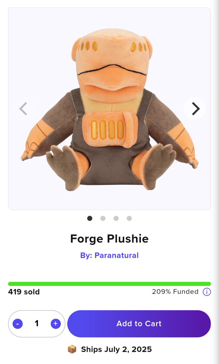 Posting some FORGE ZINE excerpts to celebrate the LAST 38 HOURS AND COUNTING before the end of the 🔥FORGE PLUSH🔥 campaign!

Grab one while you still can!! makeship.com/products/forge…