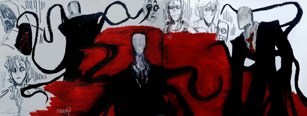 n_nicaela's tweet image. ⦻ The Operator 

#marblehornets #slenderman