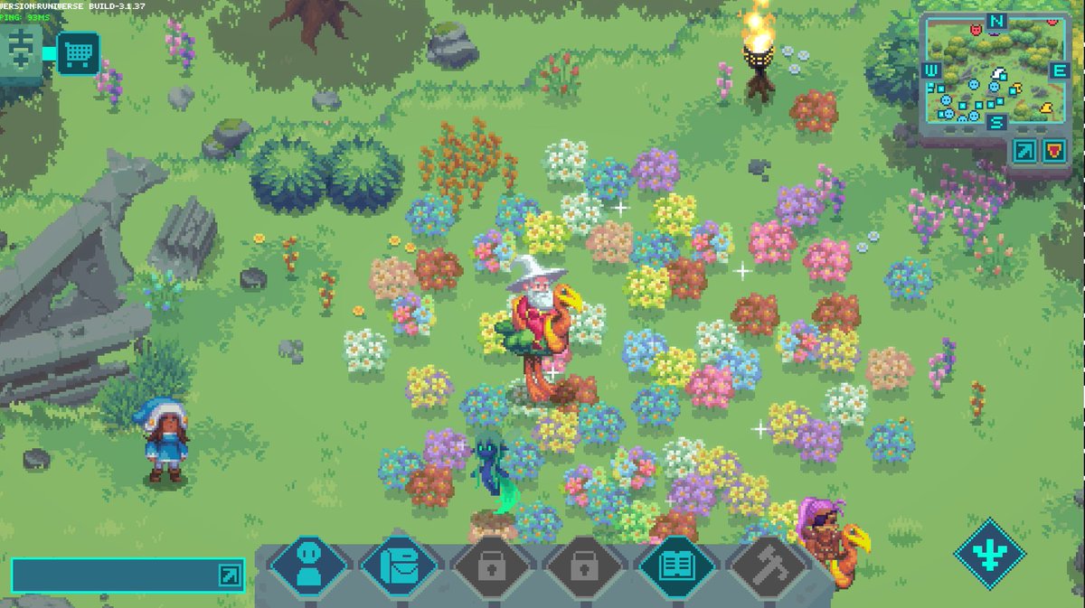 Come join the party ! game.runiverse.world