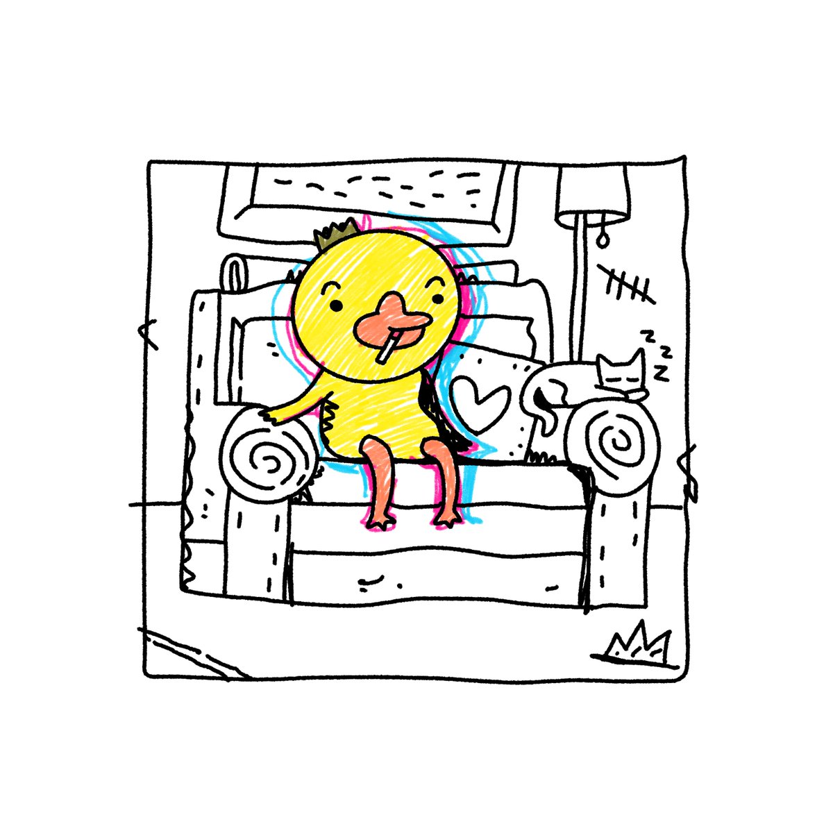 Find a comfy spot and recharge for the weeks ahead 👑