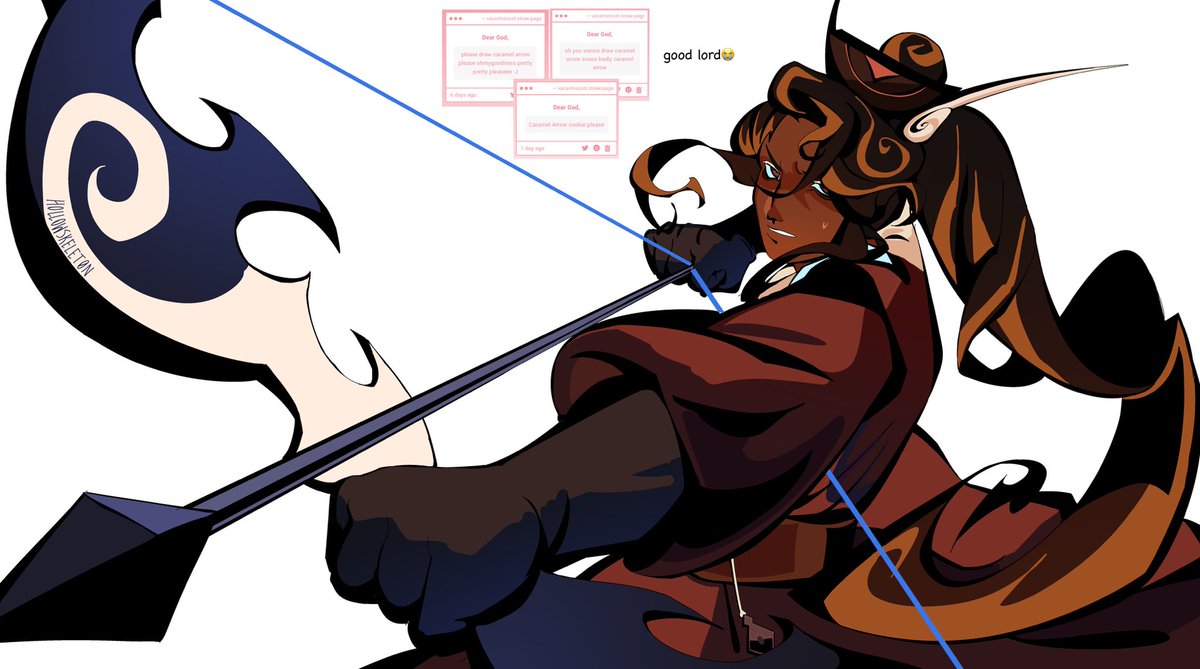 There were many requests for caramel arrow good lord😭😭but hi