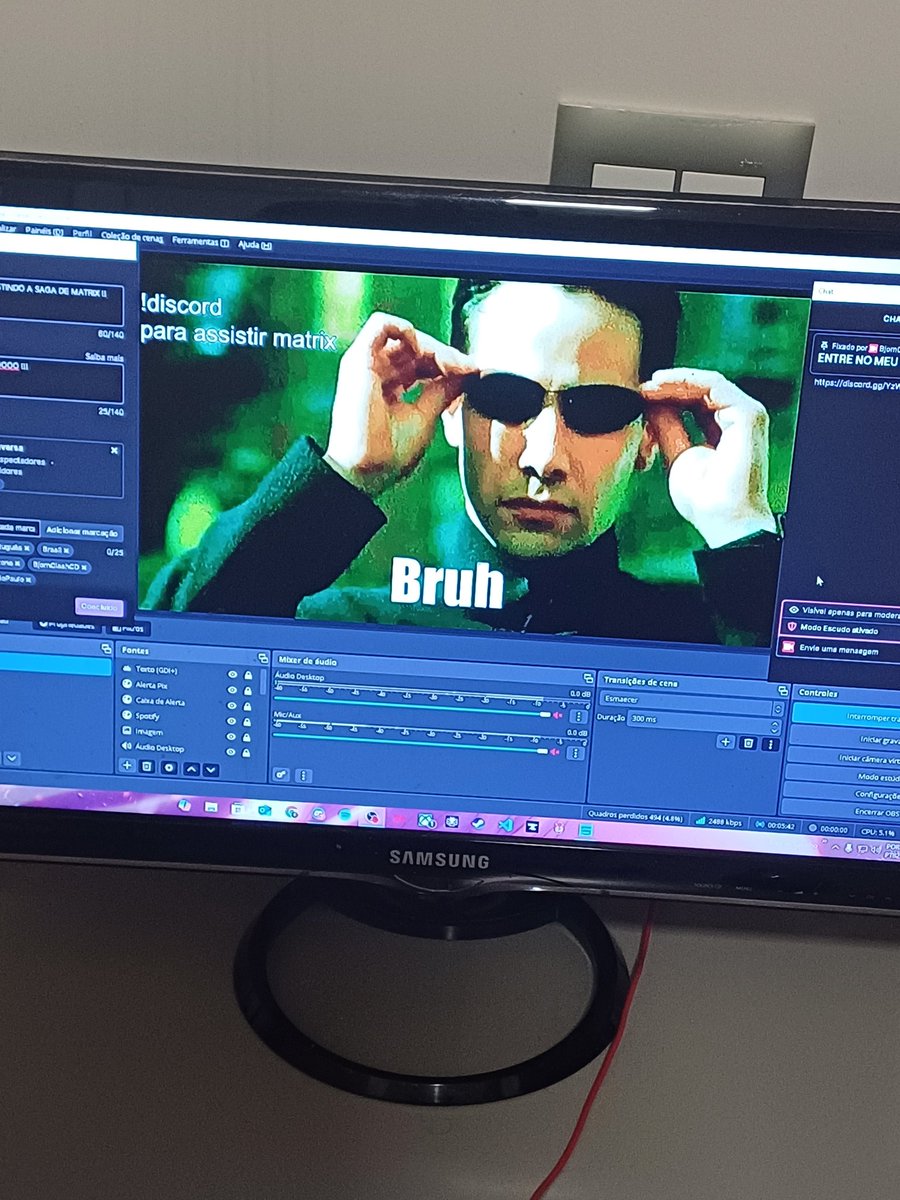 BjornClashCD's tweet photo. 👾   ON-LINEE !!  

ASSISTINDO MATRIX !!

https://t.co/C7QnXvt6ox https://t.co/uas5TwTJ7o