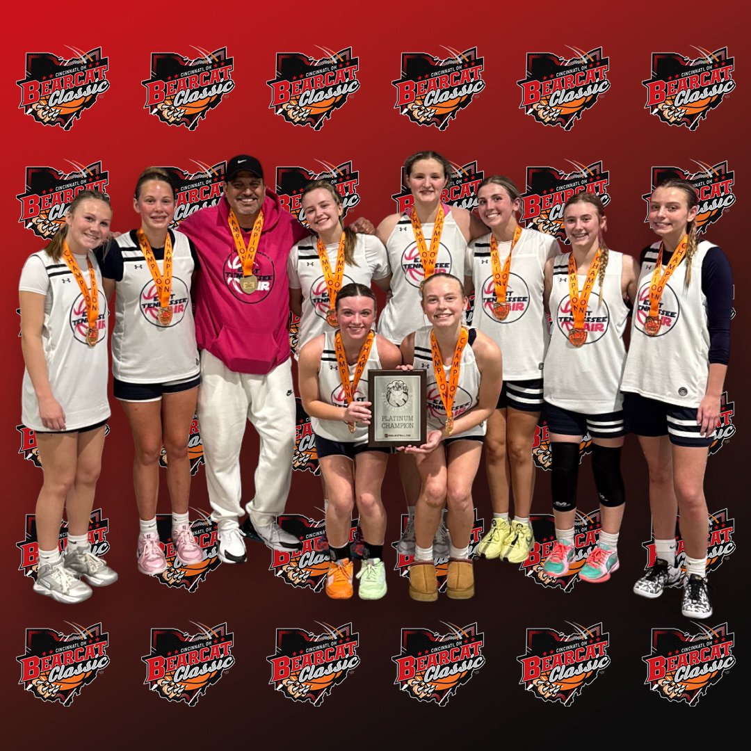 OhioBasketball.com (@ohio_basketball) on Twitter photo Bearcat Classic, 9th-grade girls platinum division champs, East TN Air! <a href="/EastTNAir/">East TN Air (Campos)</a> Bearcat Classic, 9th-grade girls platinum division champs, East TN Air! <a href="/EastTNAir/">East TN Air (Campos)</a>