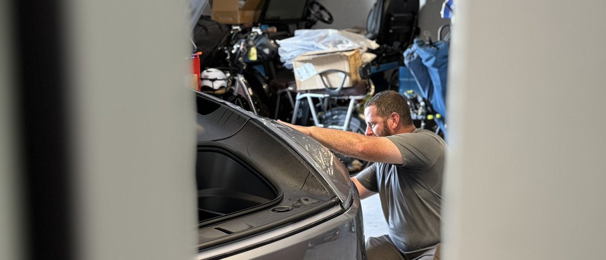 Day 31 without the X:

Found the BTG putting PPF on the new model Y while the other Y (the one he is making me drive) only has PPF on the hood