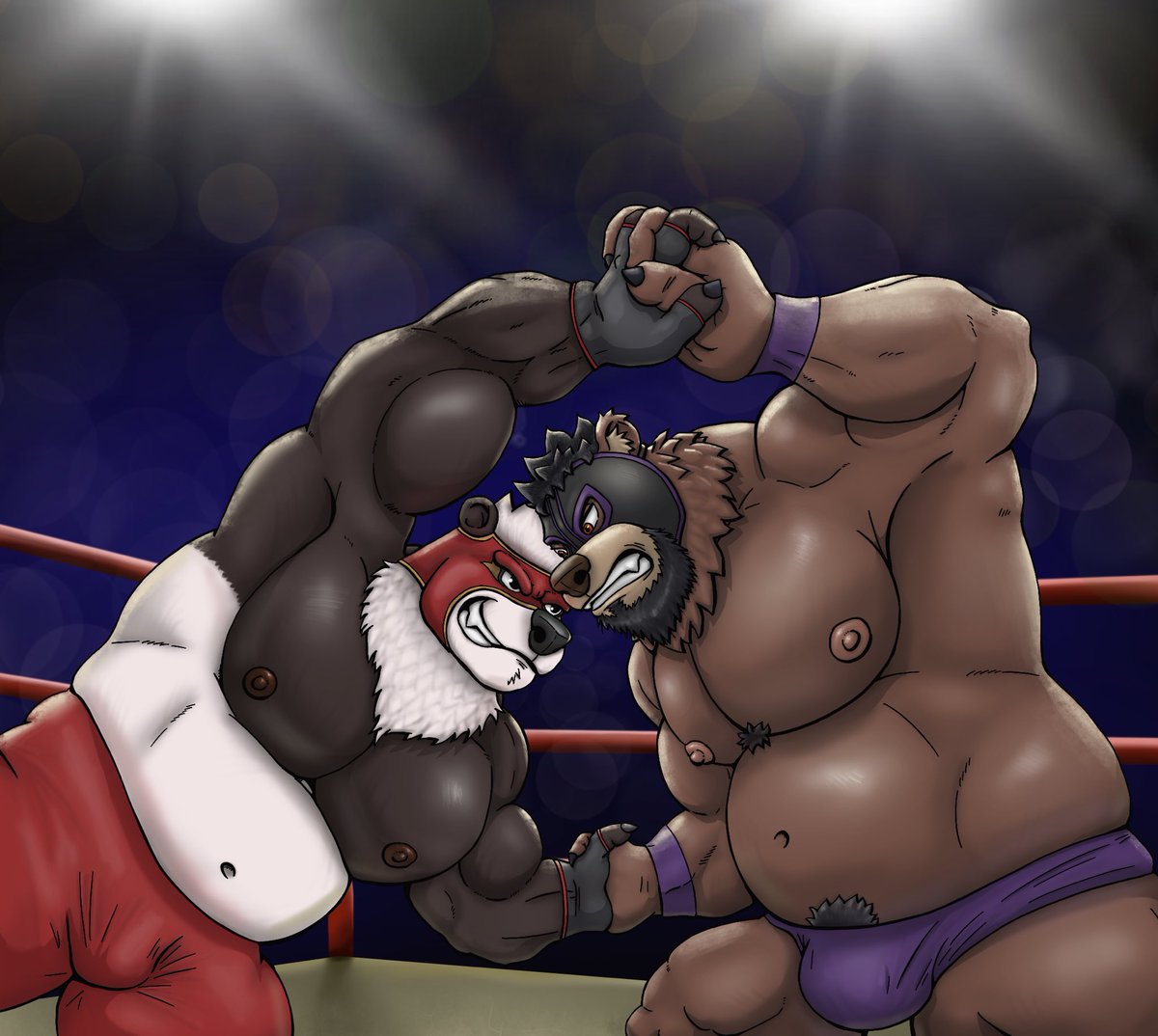 Ben Bigger Pup (@benbiggerpup) on Twitter photo The bell rings—two heavyweights face off in a fierce battle.
A gift for <a href="/PanditaKei/">Annoying ball of fur</a>
Collab with <a href="/Azgloomy_MSKE/">AzGloomy_MSKE</a> #furry #furryartwork #furryartwork The bell rings—two heavyweights face off in a fierce battle.
A gift for <a href="/PanditaKei/">Annoying ball of fur</a>
Collab with <a href="/Azgloomy_MSKE/">AzGloomy_MSKE</a> #furry #furryartwork #furryartwork