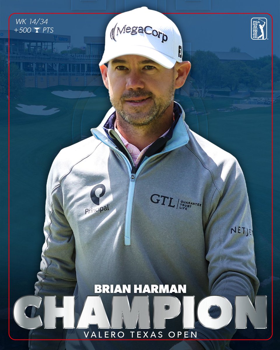 Brian Harman returns to the winner's circle! 🏆

The 4-time TOUR champion gets the job done @ValeroTXOpen.