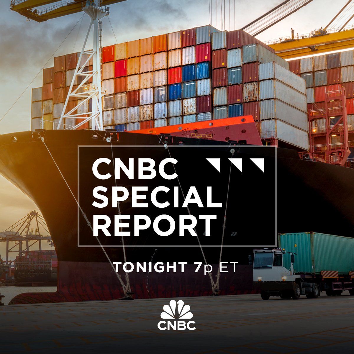 TONIGHT: Don’t miss <a href="/CNBC/">CNBC</a> Special Report coverage of the tariffs’ impact on the U.S. and global markets and what it means for your money at 7pm ET.