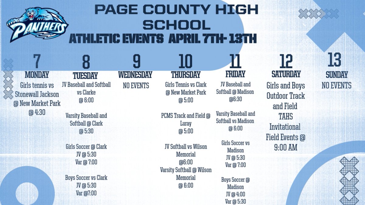 Page County High School Athletics (@page_athletics) on Twitter photo 