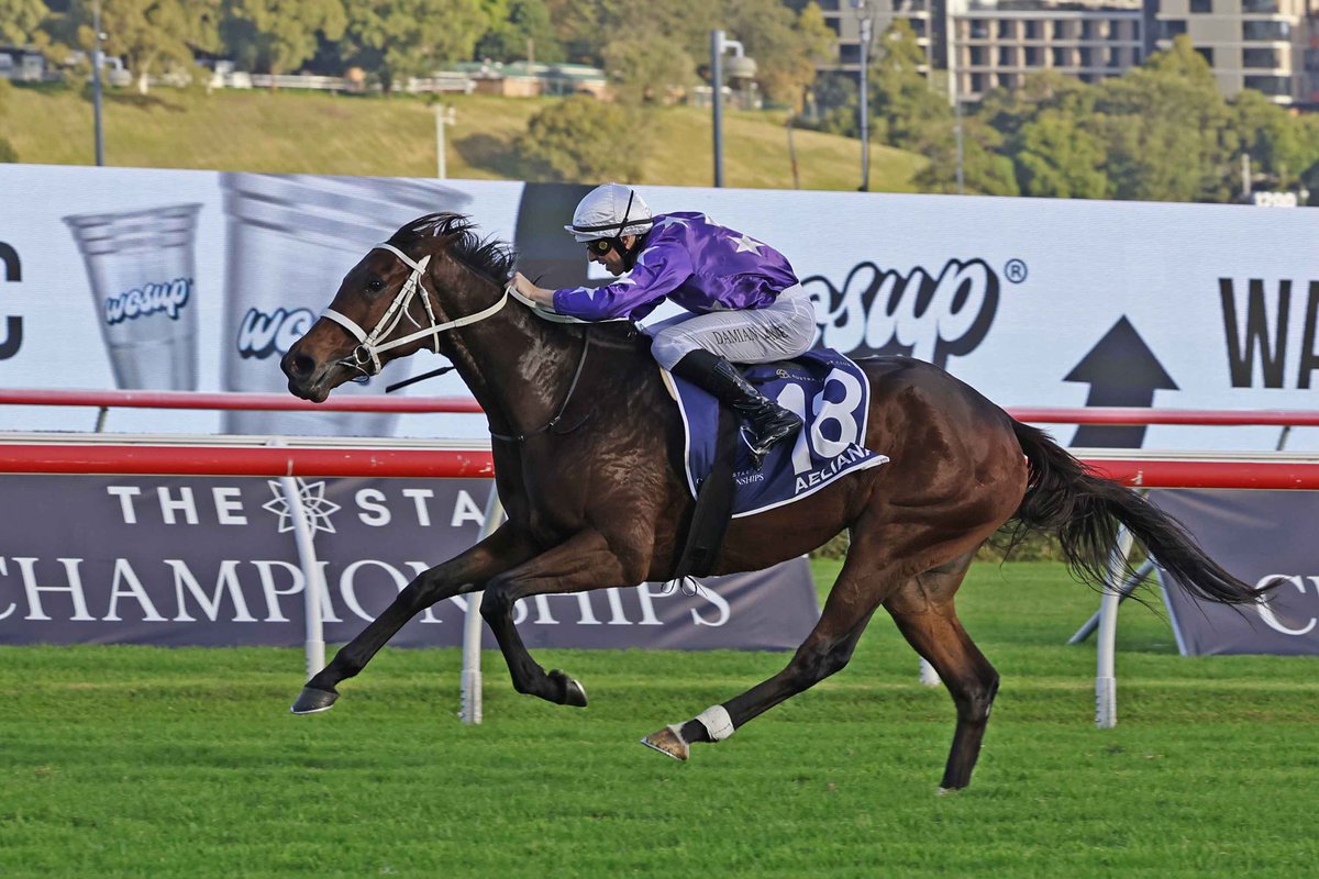 Aeliana (NZ) Amazing in Australian Derby 🤯🏆

A breathtaking five-length runaway in Saturday’s A$2m Group One ATC Australian Derby (2400m) at Randwick saw #Aeliana (NZ) (Castelvecchio) add her name to a long list of winners of the prestigious classic that were sourced from New