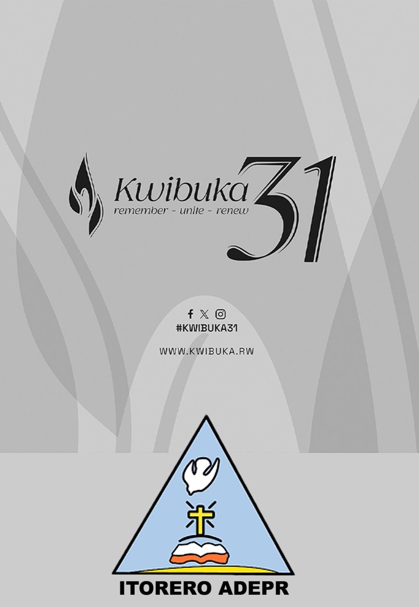 adeprrwanda's tweet photo. Itorero ADEPR ryifatanyije n'Abanyarwanda bose kwibuka ku nshuro ya 31 Jenoside yakorewe Abatutsi. Twibuke twiyubaka. #Kwibuka31 https://t.co/9F0hpY7RMC