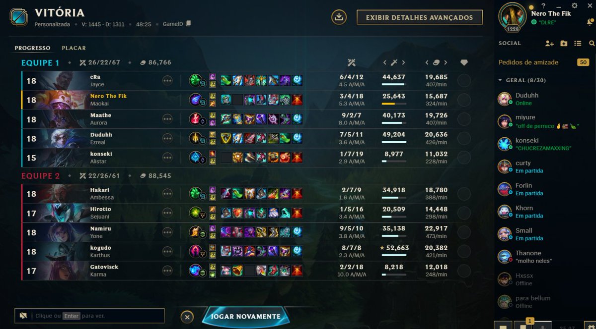 Saimos 1-1 no primeiro fim de semana da <a href="/LigaGG_/">Liga GG</a>  perdemos pra <a href="/VivoKeyd/">Vivo Keyd Stars</a> Ignis e ganhamos da <a href="/FURIA/">FURIA</a> Youth, WP para ambas equipes.
Bora <a href="/losgrandesgg/">LØS</a> Academy 🌊🟠